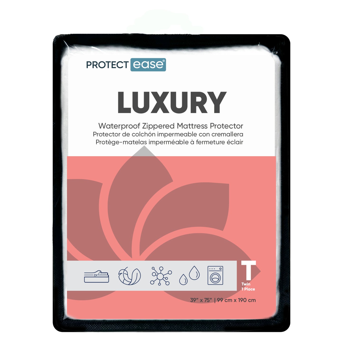 Luxury Waterproof, Allergy & Bed Bug Mattress Protector