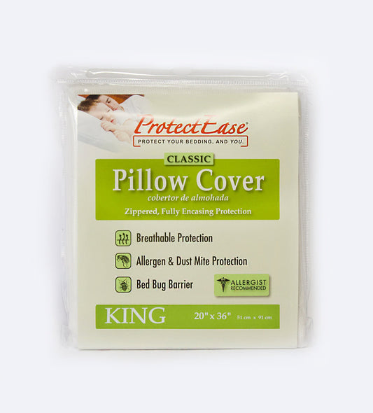 Classic Zippered Pillow Cover