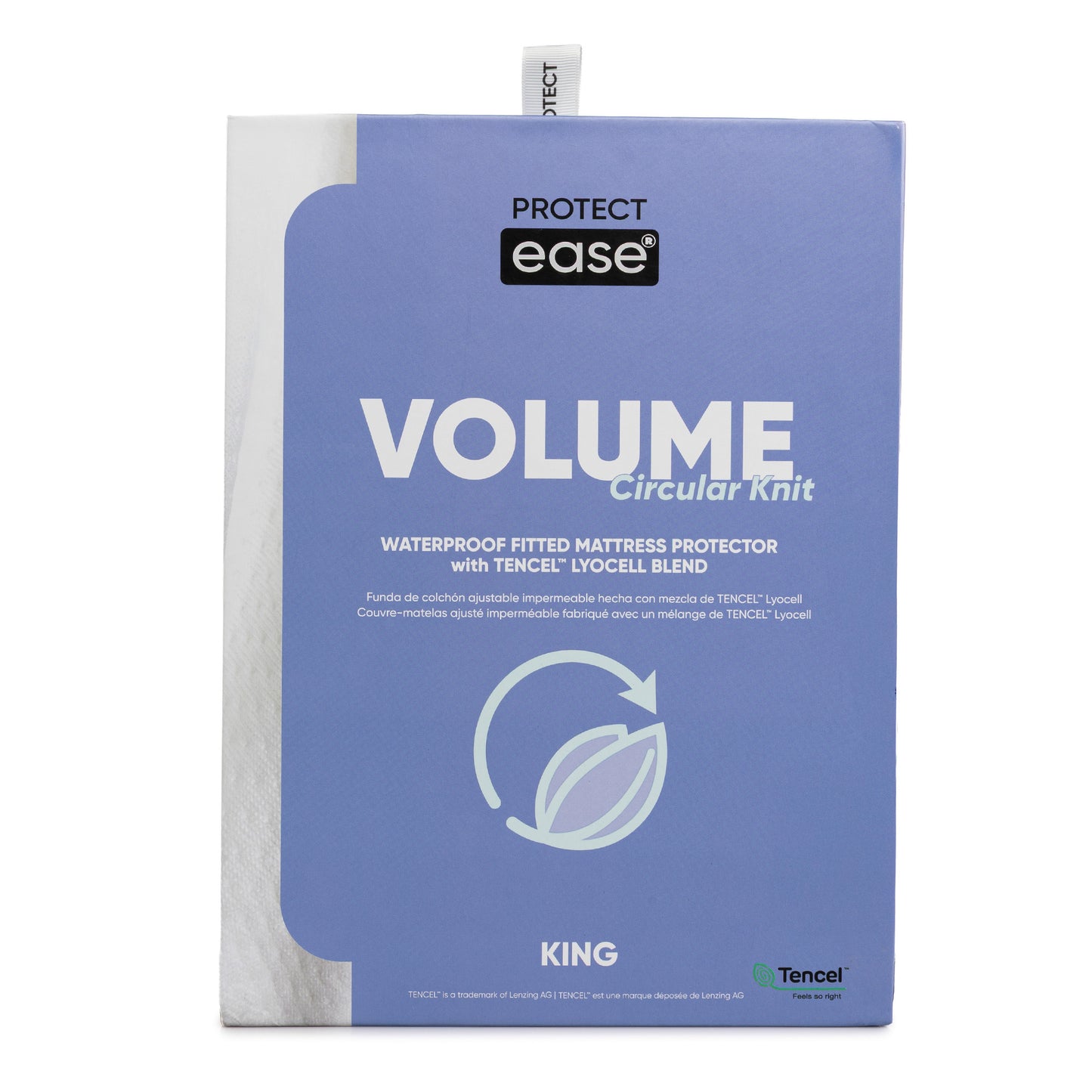 VOLUME Fitted Mattress Protector made with TENCEL™ Lyocell Fibers