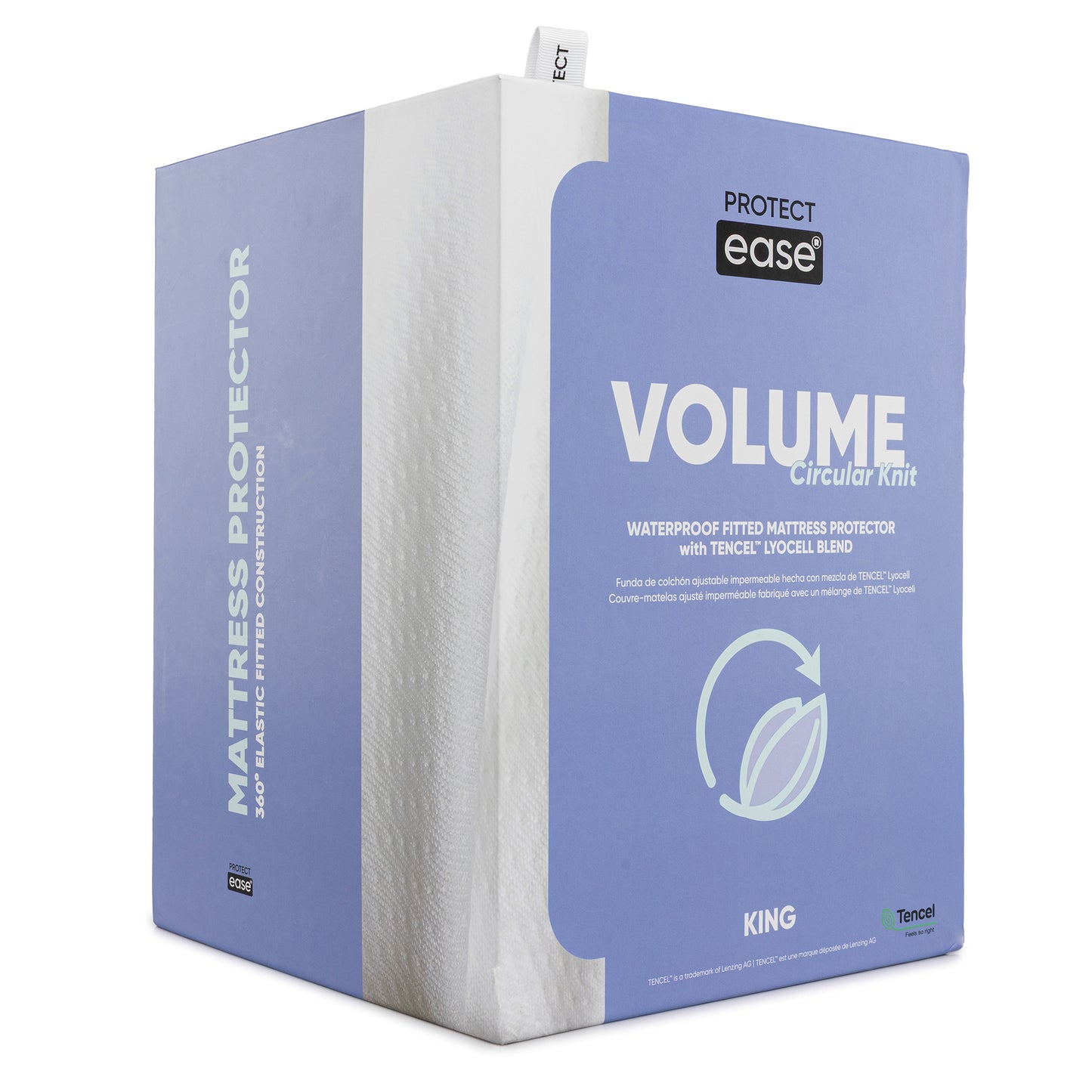 VOLUME Fitted Mattress Protector made with TENCEL™ Lyocell Fibers