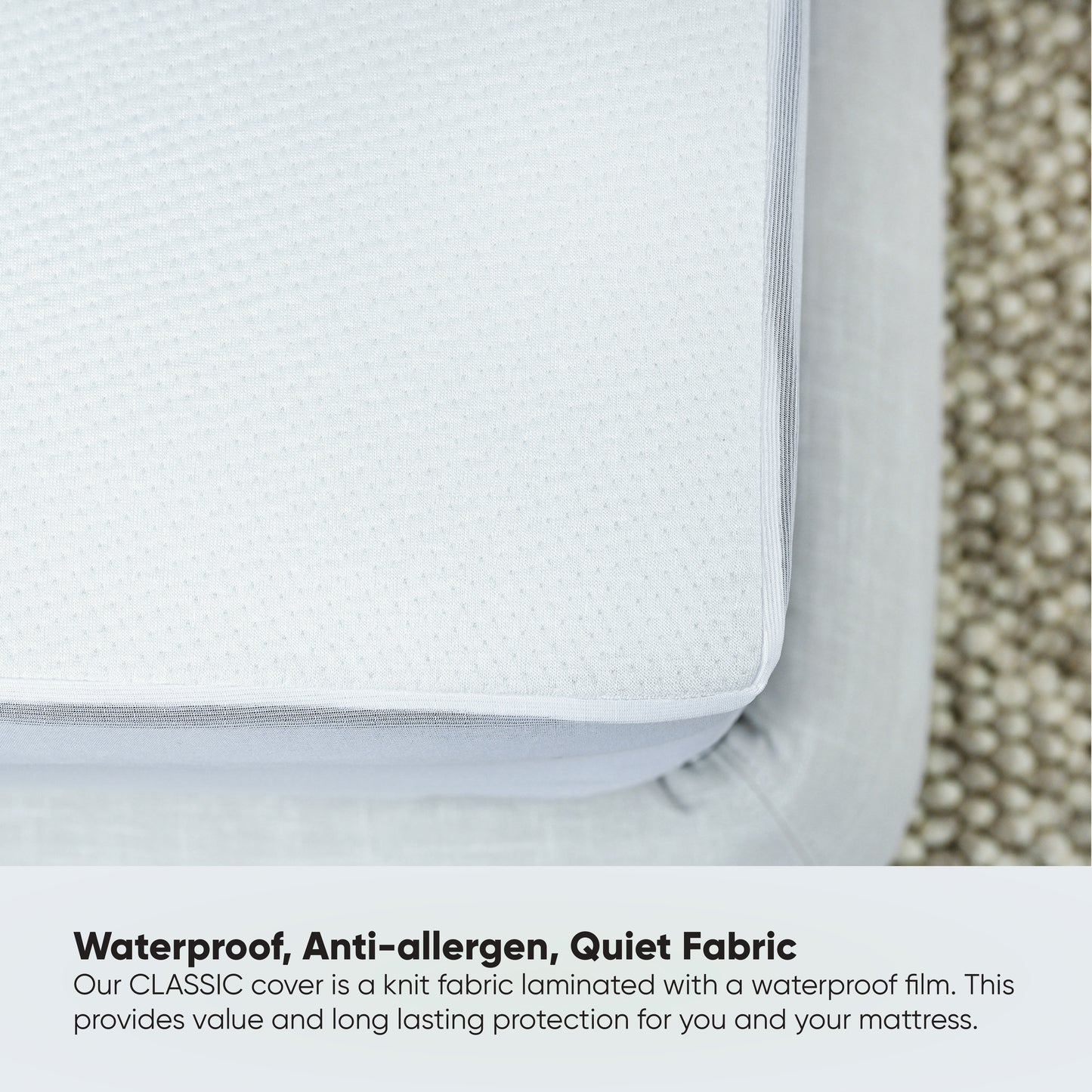 Classic Waterproof Fitted Mattress Protector