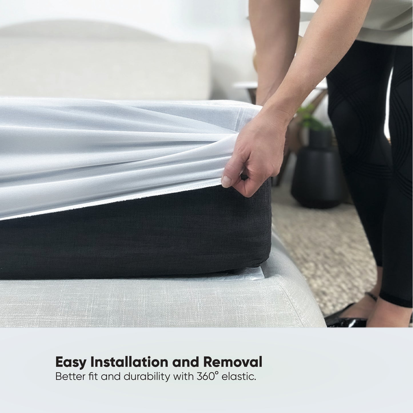 Classic Waterproof Fitted Mattress Protector