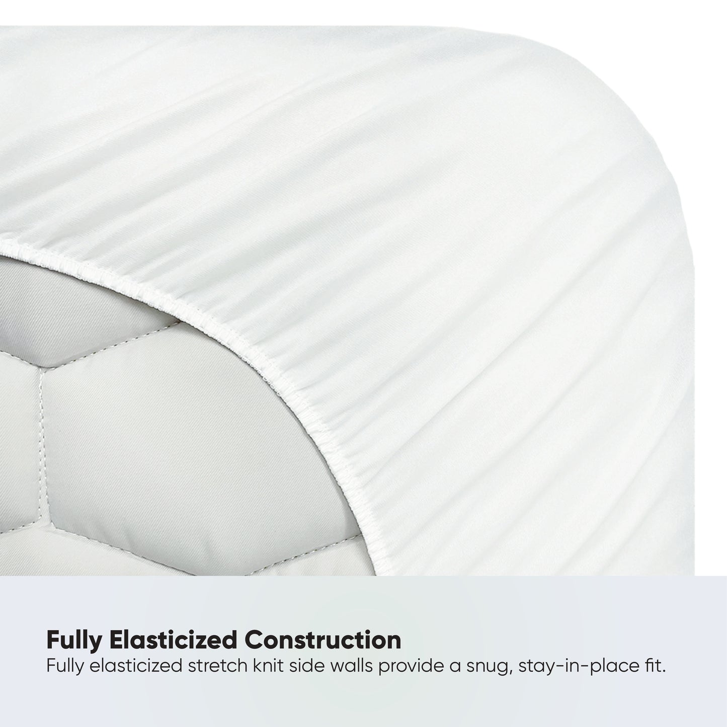 Classic Waterproof Fitted Mattress Protector