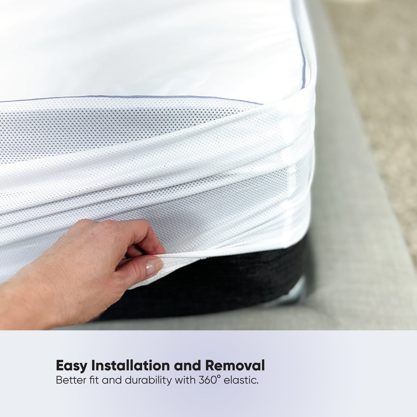 Cooling Fitted Mattress Protector