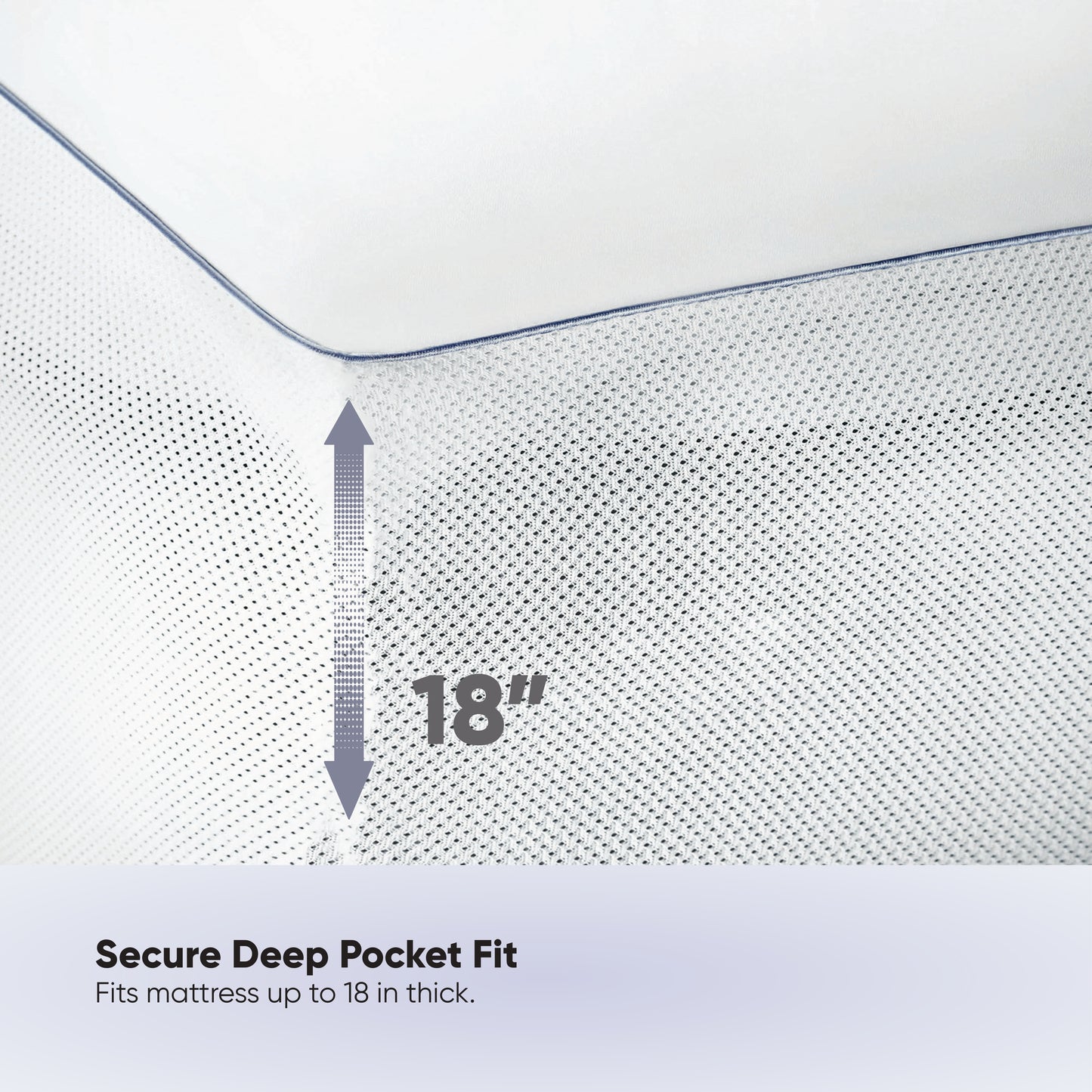 Cooling Fitted Mattress Protector