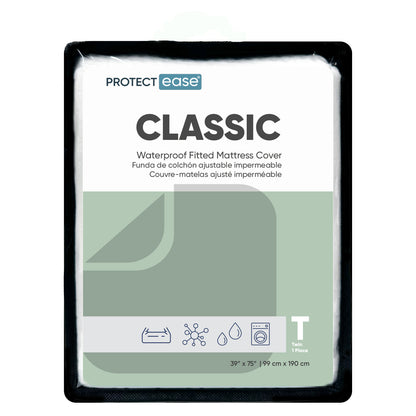 Classic Waterproof Fitted Mattress Cover