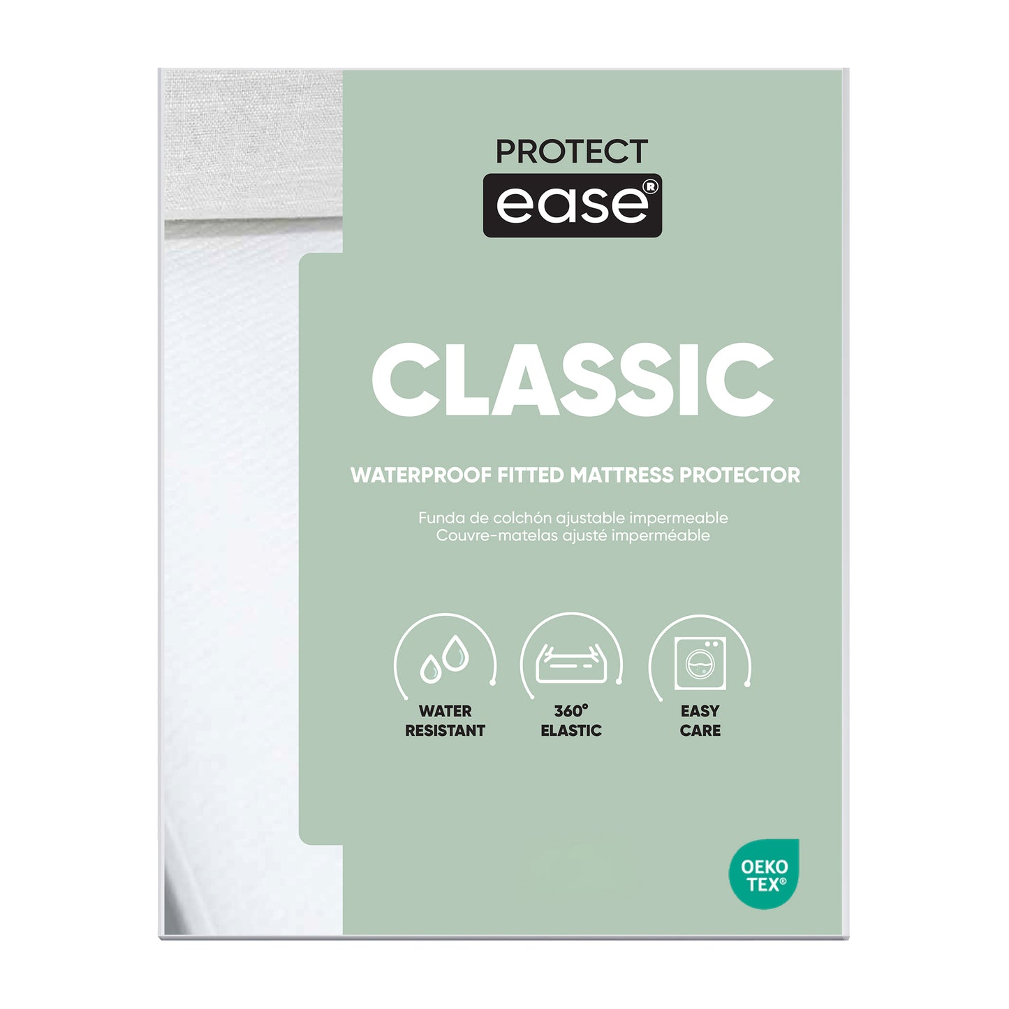 Classic Waterproof Fitted Mattress Protector