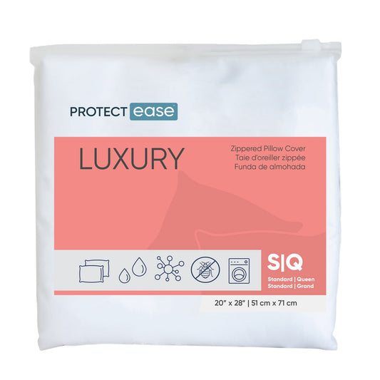Luxury Waterproof Pillow Protector - 2 Pack