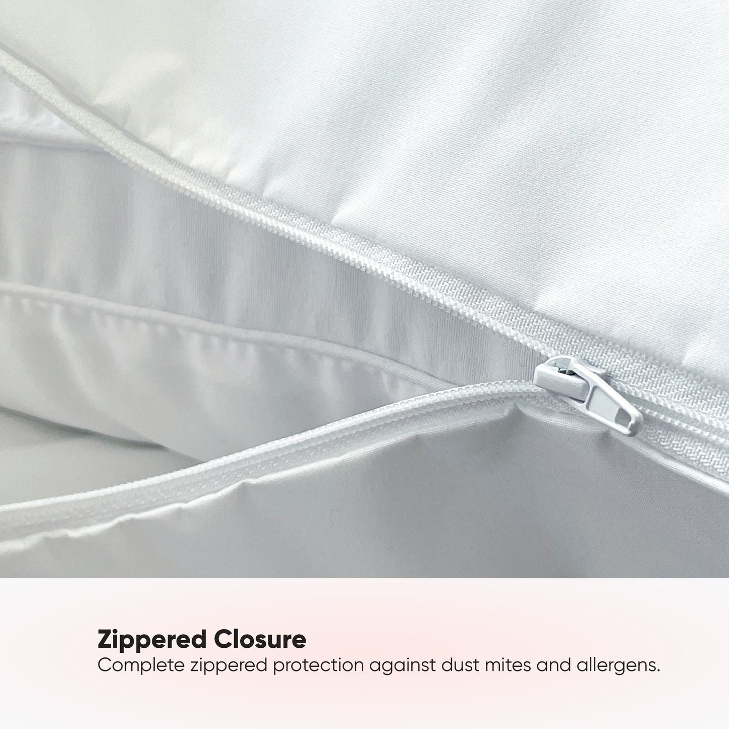 Luxury Waterproof Pillow Protector - 2 Pack