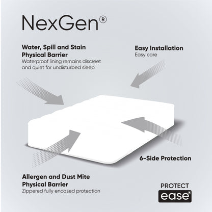 Nexgen Aire 100% Waterproof Zippered Mattress Protector (Twin)