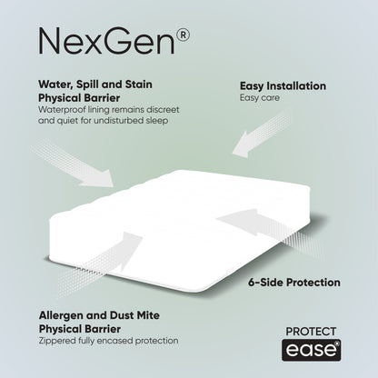 NEXGEN™ Waterproof Zippered Mattress Protector