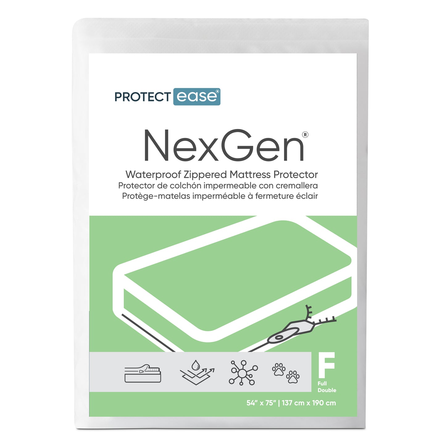 NEXGEN™ Waterproof Zippered Mattress Protector