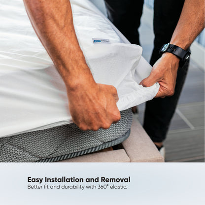 PolarPure™ Fitted Mattress Protector with Ultra-Fresh® Treatment