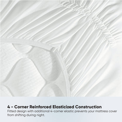 PolarPure™ Fitted Mattress Protector with Ultra-Fresh® Treatment