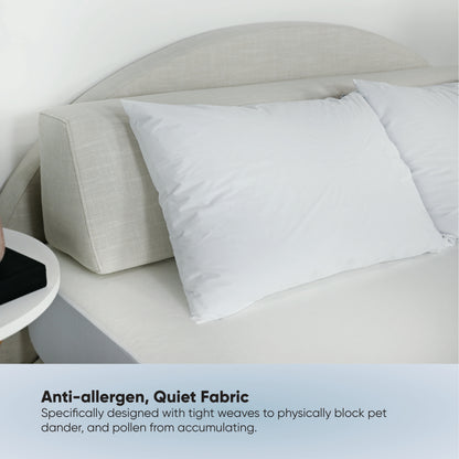 Premium Waterproof Pillow Protector - 2 Pack