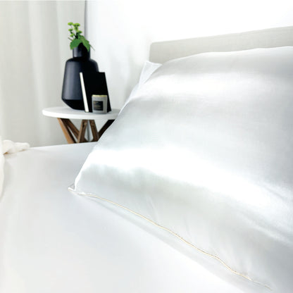 Satin Spa Satin Pillow Protector With Aloe S/Q