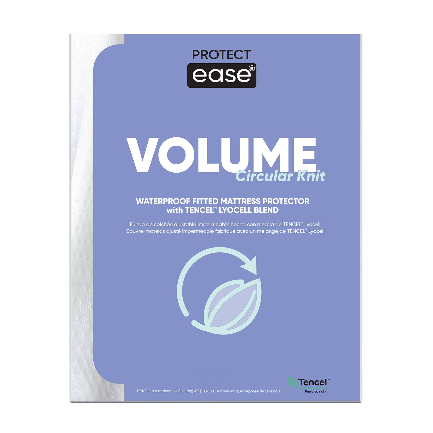 VOLUME Fitted Mattress Protector made with TENCEL™ Lyocell Fibers