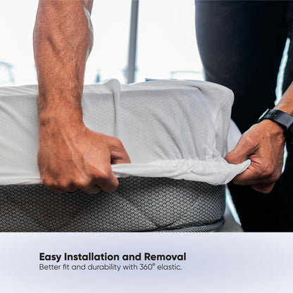 VOLUME Fitted Mattress Protector made with TENCEL™ Lyocell Fibers