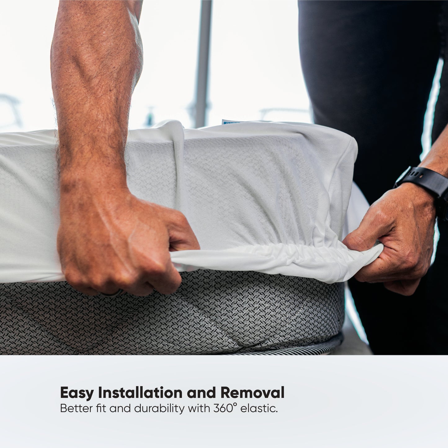 iPURE™ Fitted Mattress Protector with Ultra-Fresh® Treatment