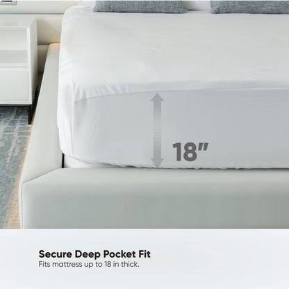 iPURE™ Fitted Mattress Protector with Ultra-Fresh® Treatment