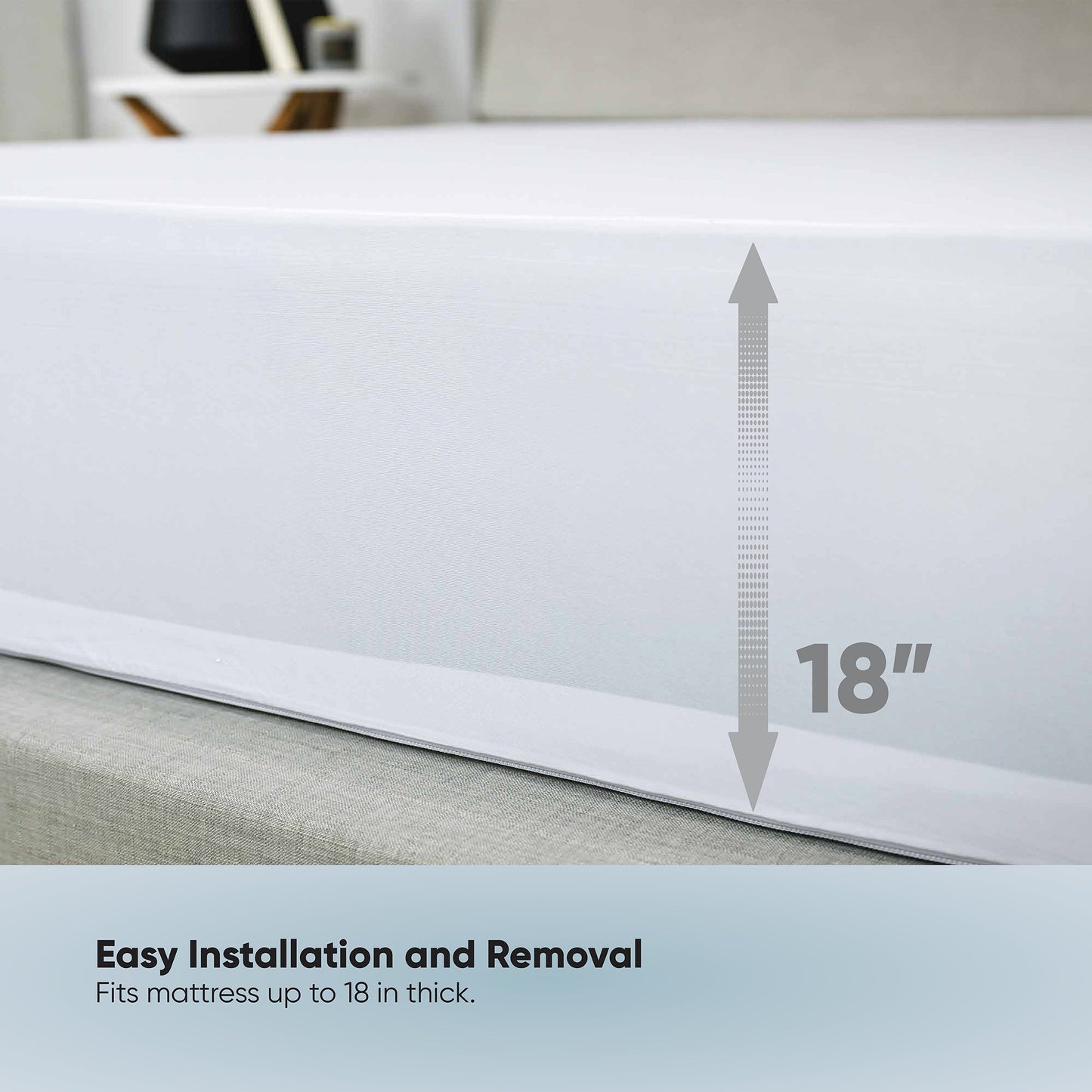 Premium Waterproof Zippered Mattress Protector